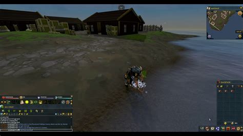 A player using a scroll to teleport. . Piscatoris fishing colony
